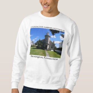 Stonington Harbor Lighthouse, Connecticut Sweatshirt