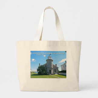 Stonington Harbor Lighthouse, Connecticut Tote Bag
