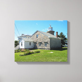 Stonington Harbor Lighthouse, CT Canvas Print