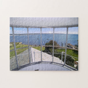 Stonington Harbor Lighthouse, CT Jigsaw Puzzle