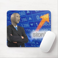 Stonks Dank Meme' Mouse Pad