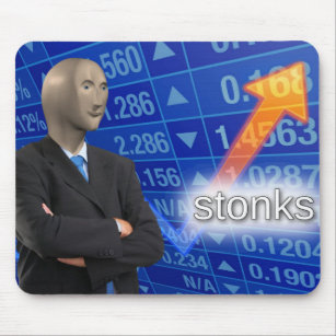 Stonks Mouse Pad