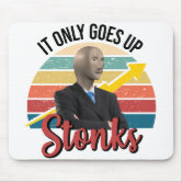 Stonks Dank Meme' Mouse Pad