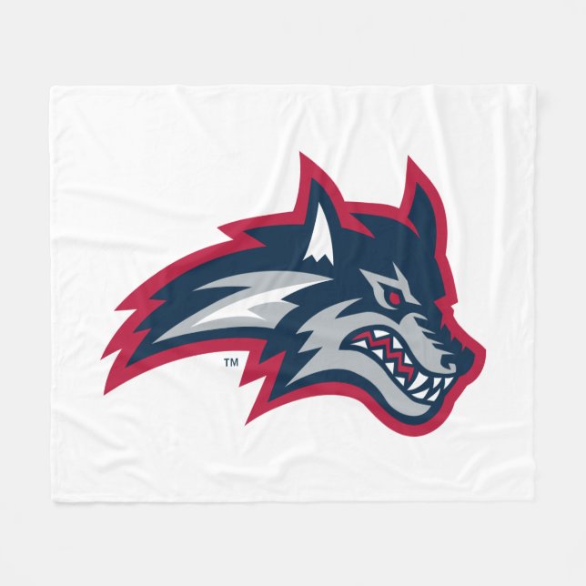 Stony Brook University | Seawolves Fleece Blanket (Front (Horizontal))