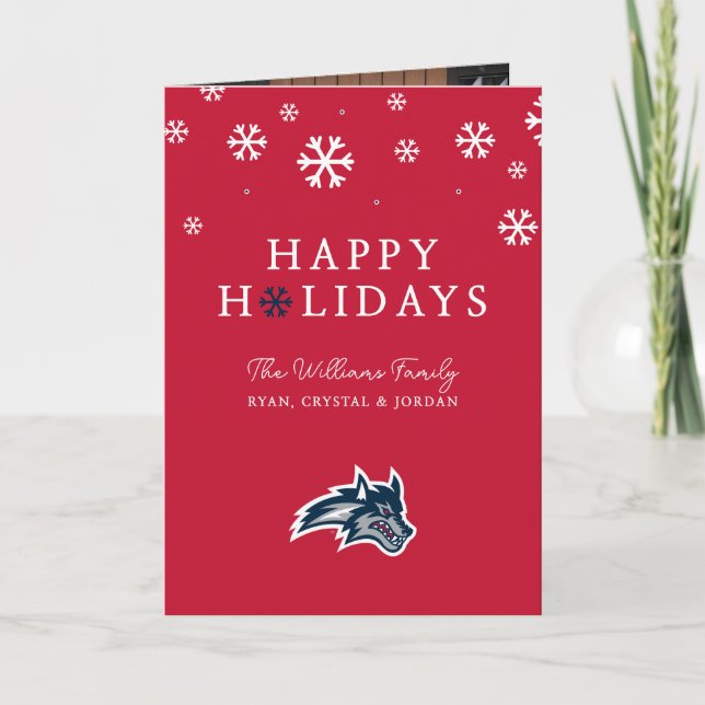 Stony Brook University | Seawolves Holiday Card (Front)