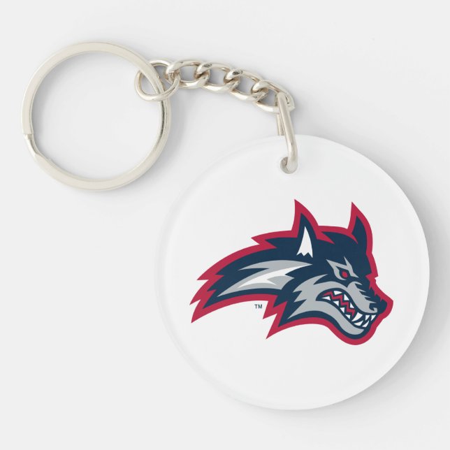 Stony Brook University | Seawolves Keychain (Front)