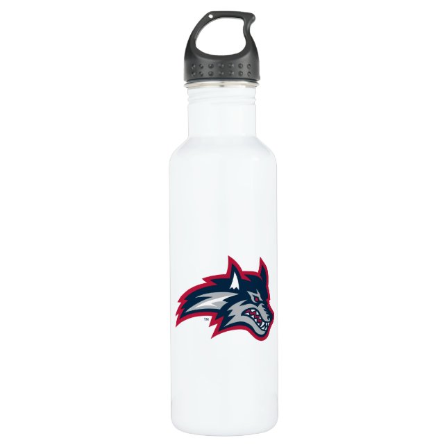Stony Brook University | Seawolves Stainless Steel Water Bottle (Front)