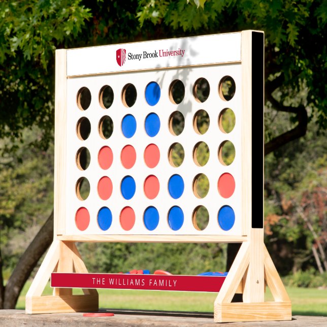 Stony Brook University | Wordmark Fast Four (Lawn)