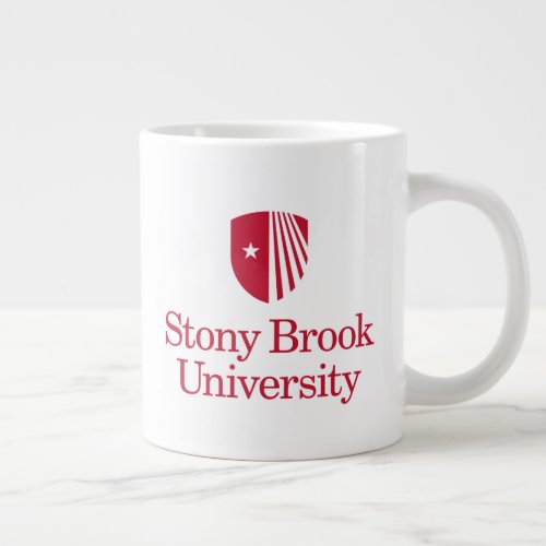 Stony Brook University  Wordmark Giant Coffee Mug