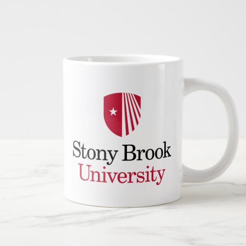 Stony Brook University  Wordmark Giant Coffee Mug