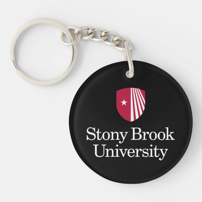 Stony Brook University | Wordmark Keychain (Front)