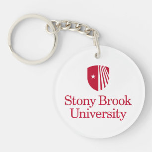 Stony Brook University Wordmark Keychain