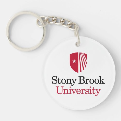 Stony Brook University  Wordmark Keychain