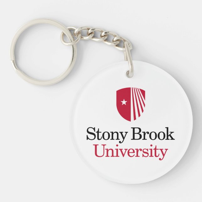Stony Brook University | Wordmark Keychain (Front)