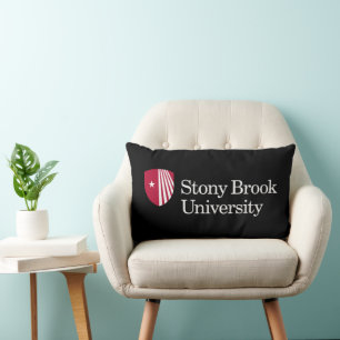 Stony Brook University Wordmark Lumbar Pillow