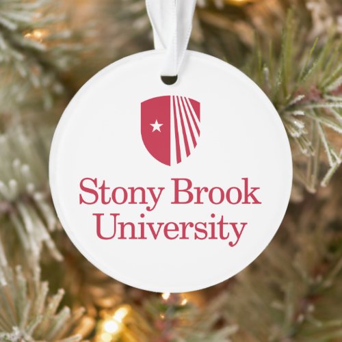Stony Brook University  Wordmark Ornament