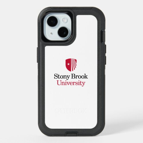 Stony Brook University  Wordmark iPhone 15 Case