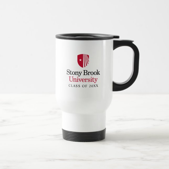 Stony Brook University | Wordmark Travel Mug (Right)