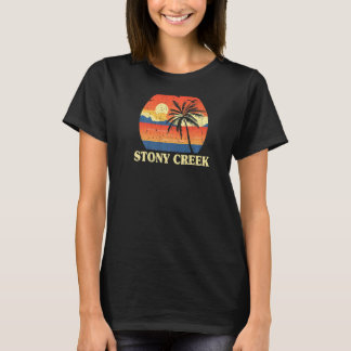 Stony Creek Connecticut Ct Summer Us Cities Tropic T-Shirt