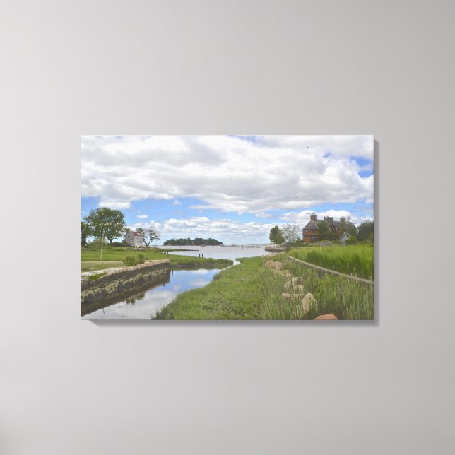 Stony Creek Wrapped Canvas Print (Front)