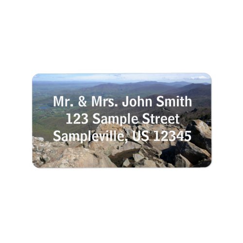 Stony Man Cliffs Label