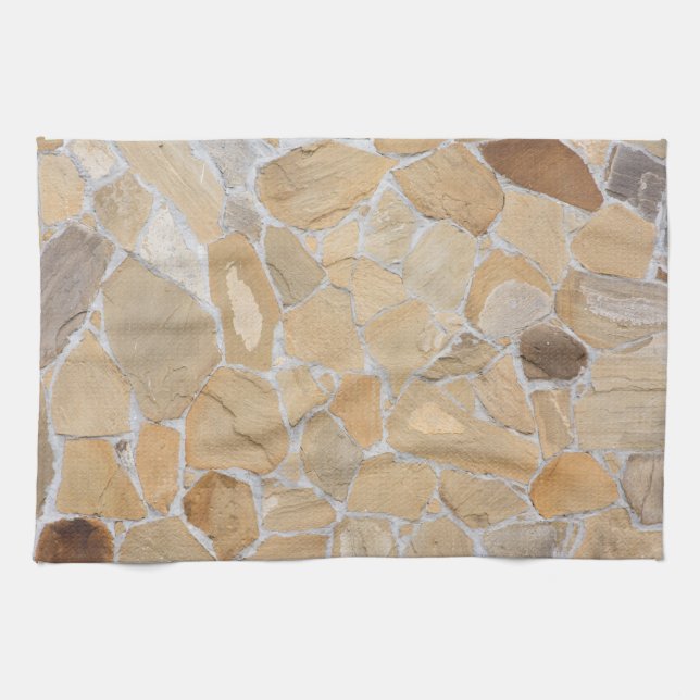 Stony pattern kitchen towel (Horizontal)