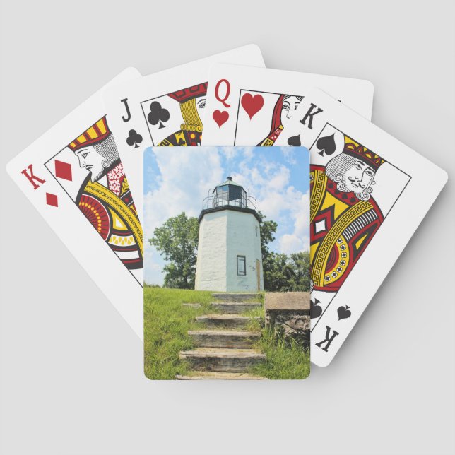 Stony Point Lighthouse, New York Playing Cards (Back)