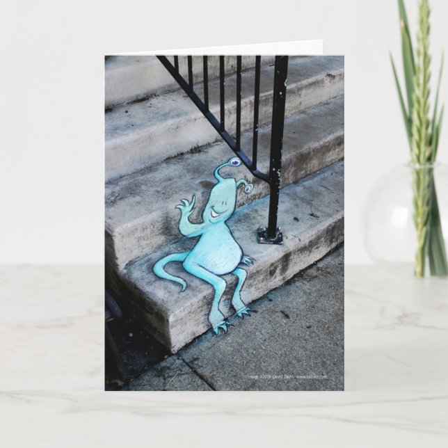 stoop-sitting sluggo card (Front)