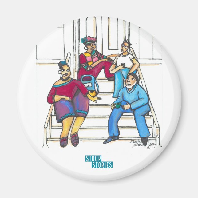 Stoop Stories Magnet (Front)