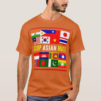Stop AAPI Hate Support Awareness Stop Asian Hate T-Shirt
