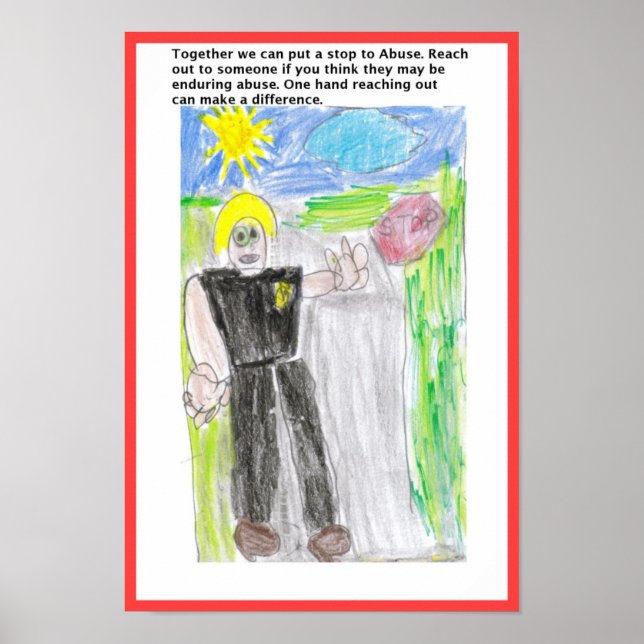 Stop Abuse Poster (Front)