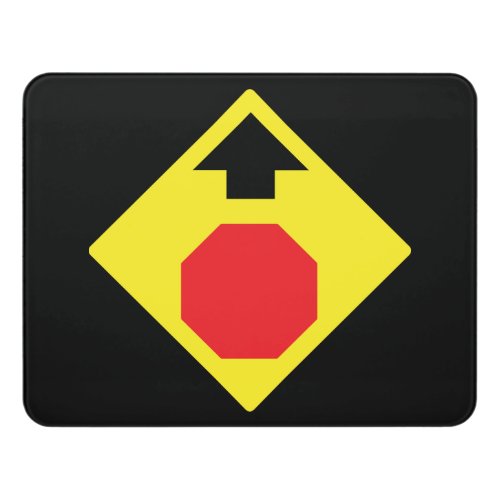 Stop Ahead  Traffic Sign  Modern Room Sign