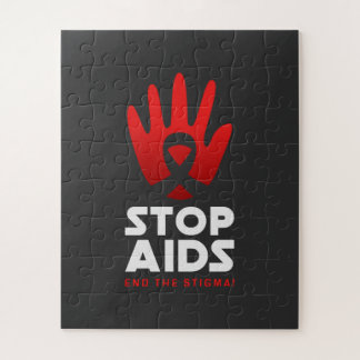 Stop Aids Jigsaw Puzzle