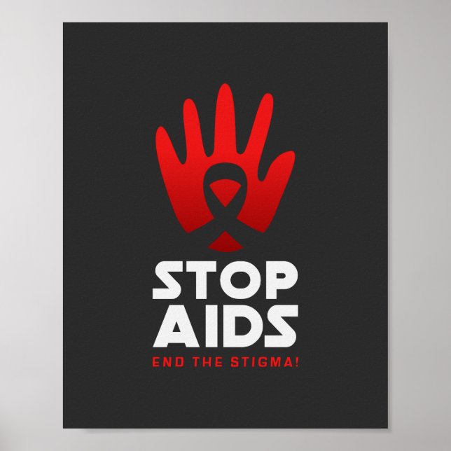 Stop Aids Poster (Front)