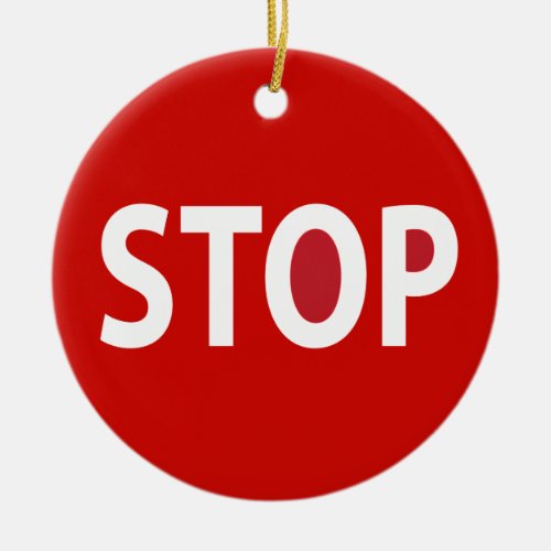 Stop and Go Ornament