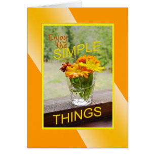 "Stop and Smell The Daisies" Encouragement Cards