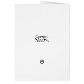 Stop and Smell the Flowers - Fairy Mouse Art Card (Back)