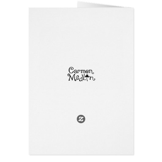 Stop and Smell the Flowers - Fairy Mouse Art Card (Back)