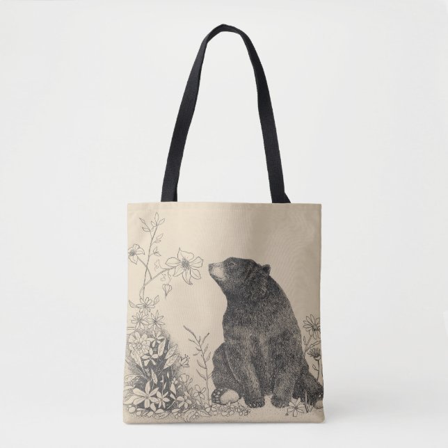 Stop and Smell the Flowers Tote Bag2 (Front)