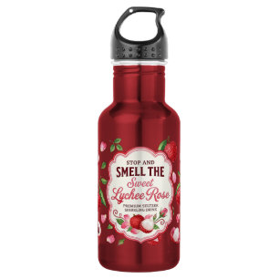 Stop and Smell The Stainless Steel Water Bottle