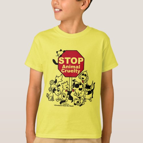 Stop Animal Cruelty T_Shirt