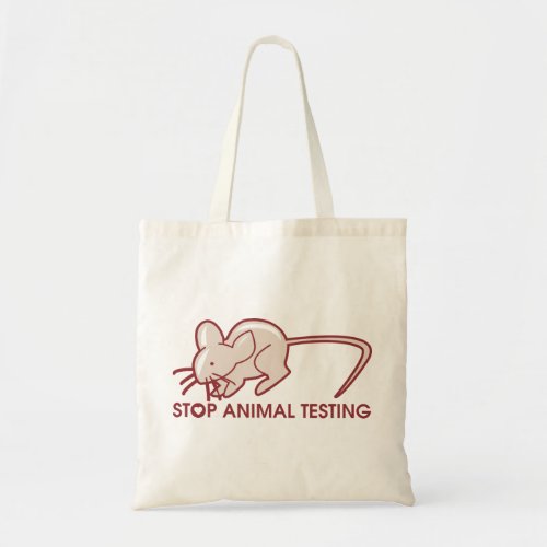 Stop Animal Testing Tote Bag