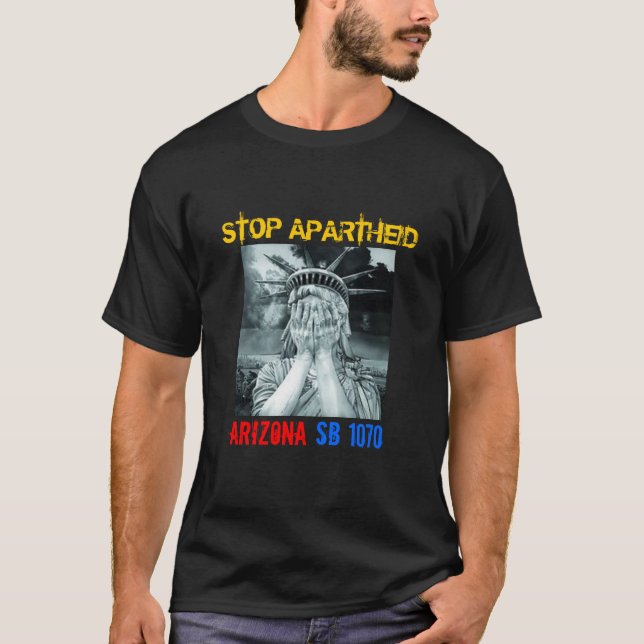 Stop Apartheid T-Shirt (Front)