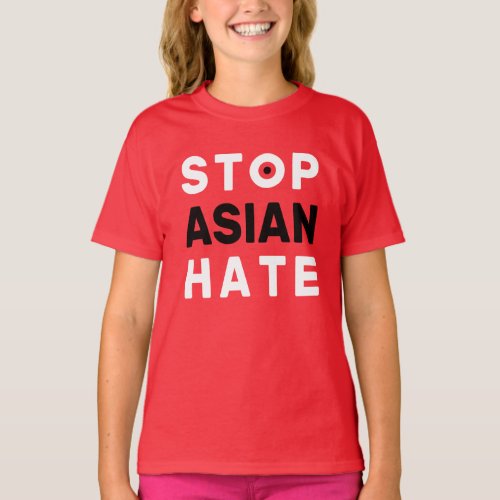  Stop Asian AAPI Hate Target Social Message T_Shirt