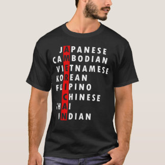 Stop Asian hate Asian Americans are Americans T-Shirt