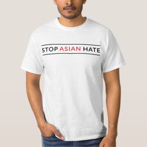 Stop Asian Hate T_Shirt