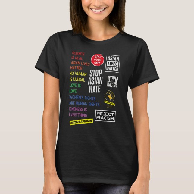 Stop Asian Hate T-Shirt (Front)