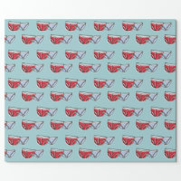 Stop Believing In Santa Underwear Wrapping Paper Zazzle