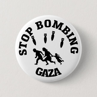 Stop Bombing Gaza Button