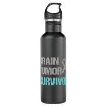 stop brain tumor-n2HAI.png Stainless Steel Water Bottle
